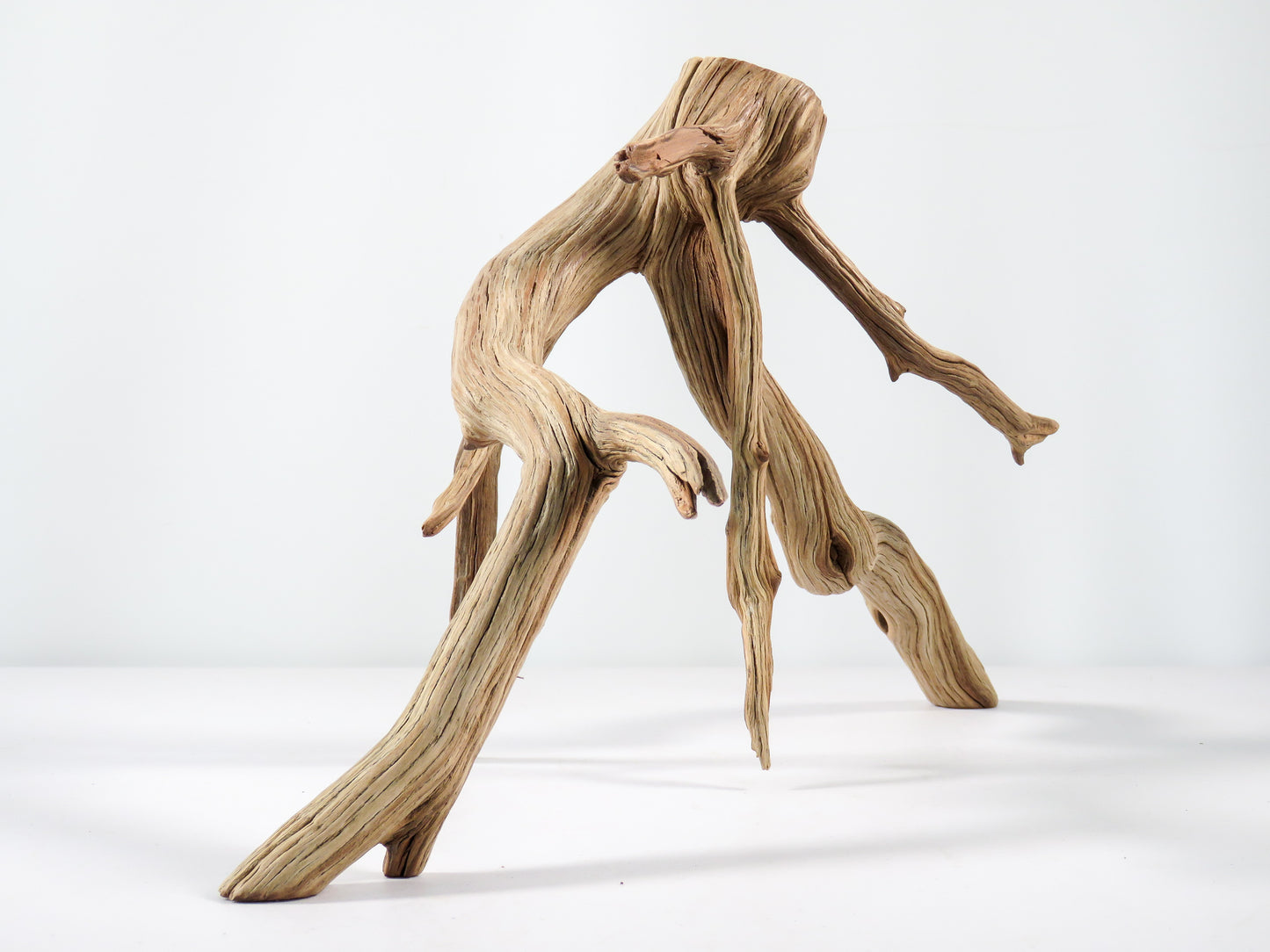 Aquarium Driftwood, (17“), Manzanita Branch ready for Aquascaping your fish tank decor or Terrarium Decor