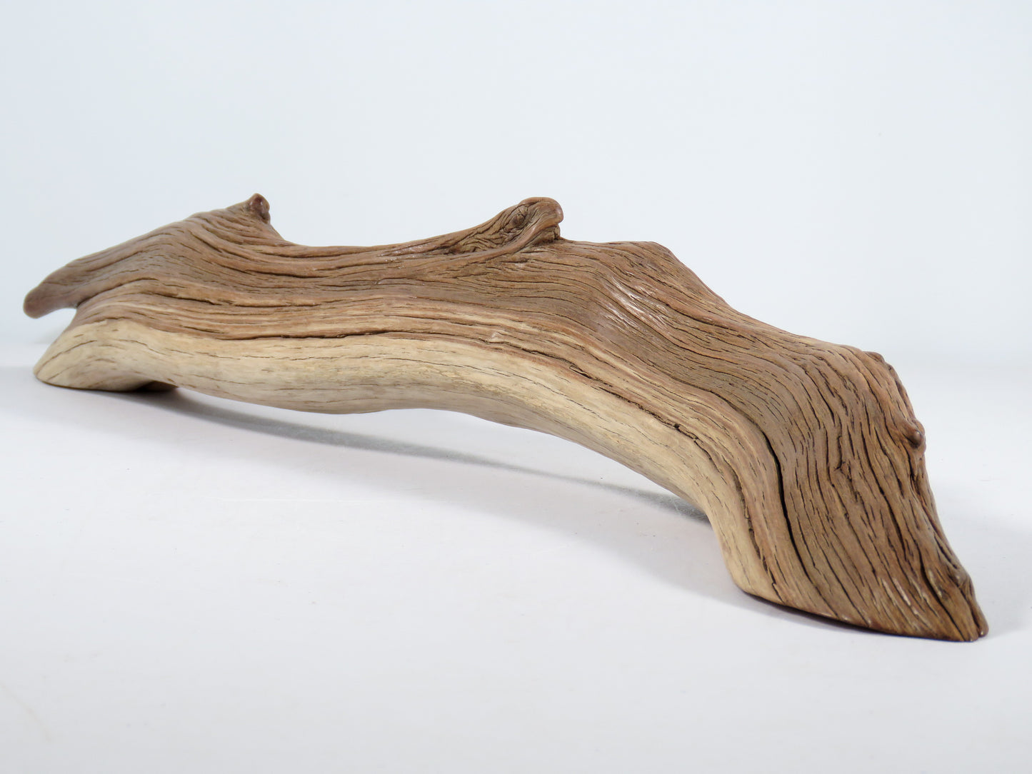 Manzanita Driftwood (21“), Unique, Arched, and perfect for beach house gifts, nautical or aquascape decor