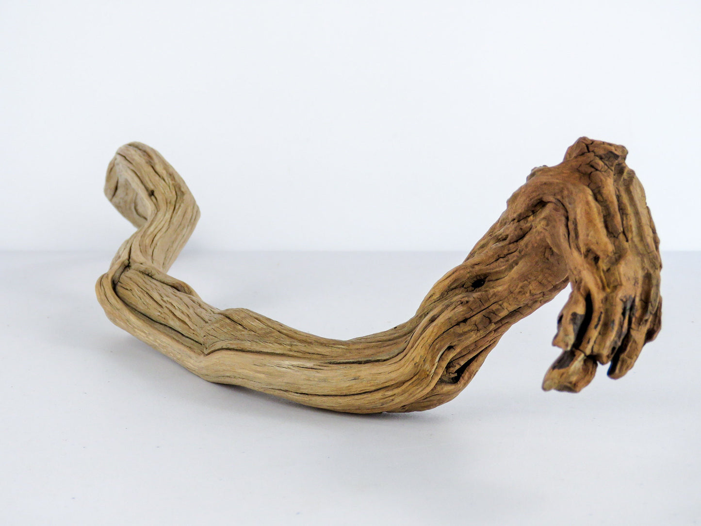 Beach House Gift, (25"), Minimalist Decor, Arched Manzanita Driftwood, Driftwood Art, Driftwood Sculpture, Driftwood Decor,