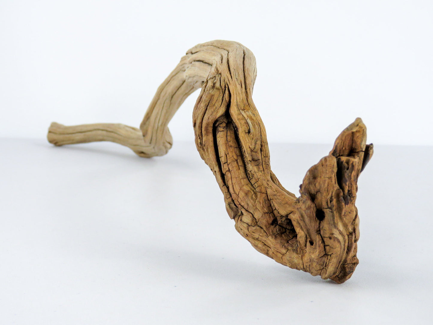 Beach House Gift, (25"), Minimalist Decor, Arched Manzanita Driftwood, Driftwood Art, Driftwood Sculpture, Driftwood Decor,