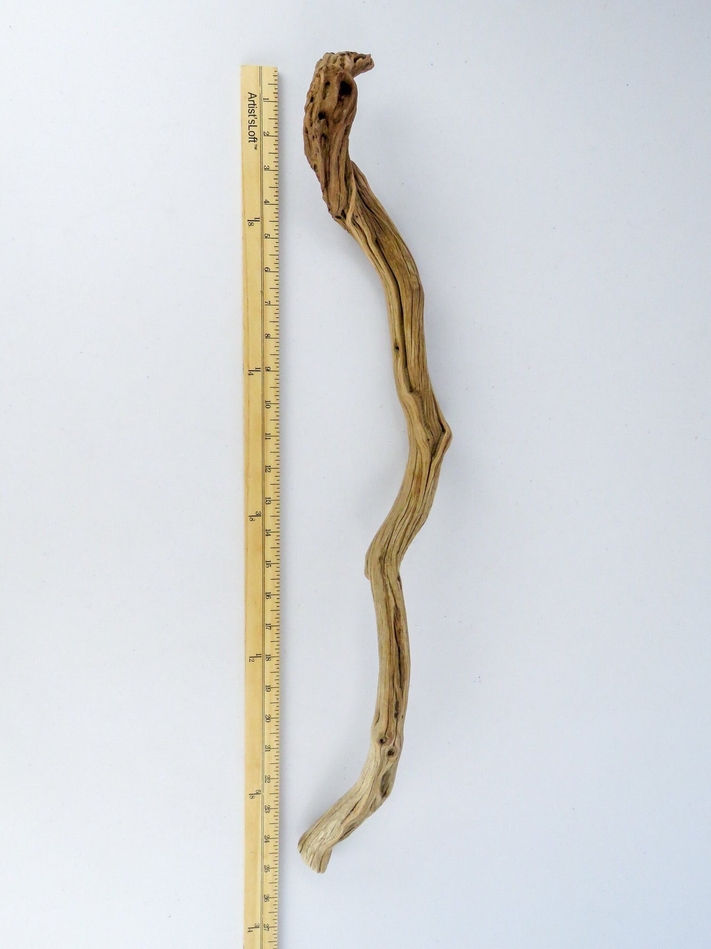 Beach House Gift, (25"), Minimalist Decor, Arched Manzanita Driftwood, Driftwood Art, Driftwood Sculpture, Driftwood Decor,