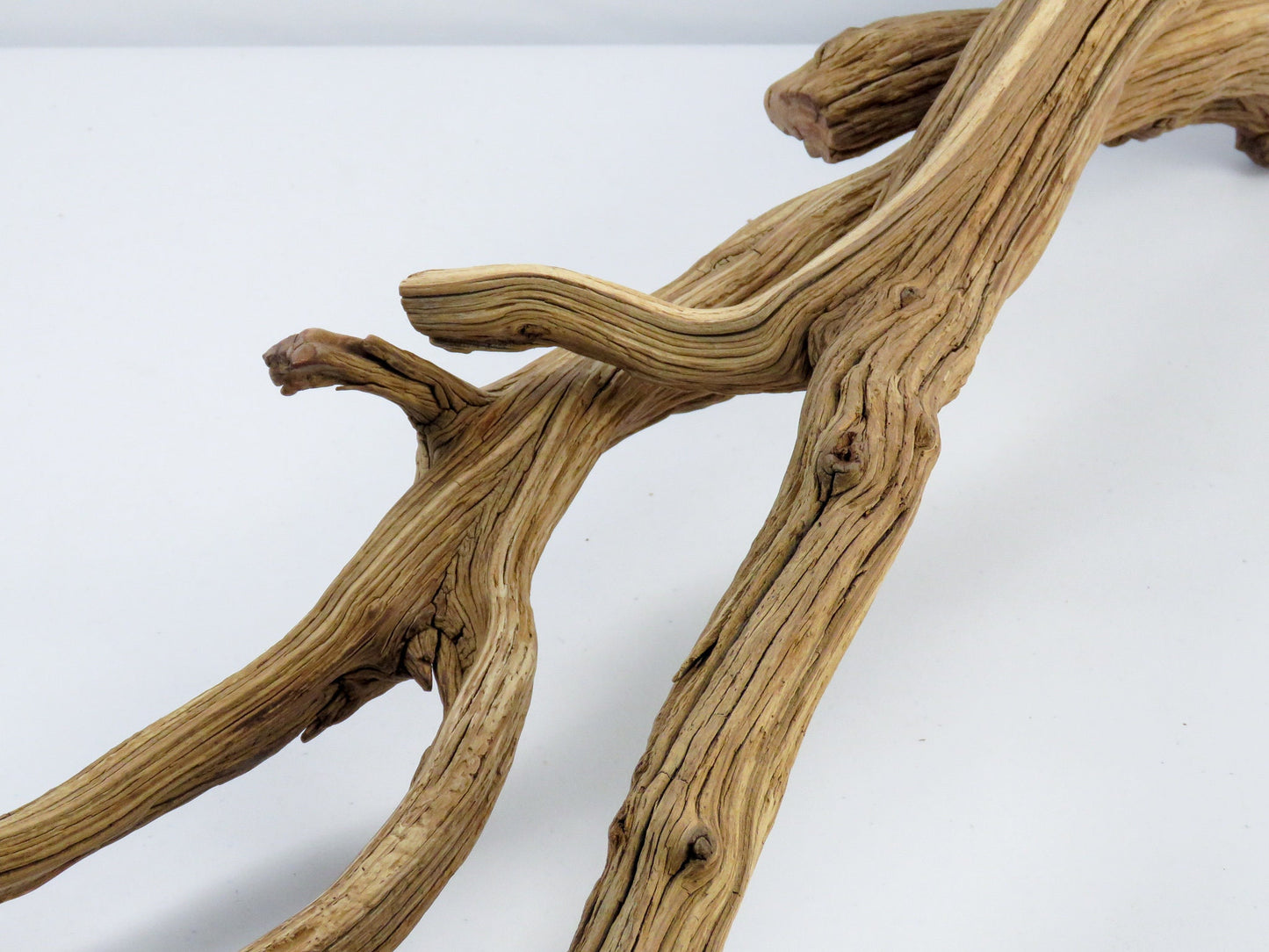 Bearded Dragon Driftwood, (2 pc set), Large Aquarium Driftwood, Reptile Habitat, Vivarium Decor, High Quality Arizona Manzanita Branches,