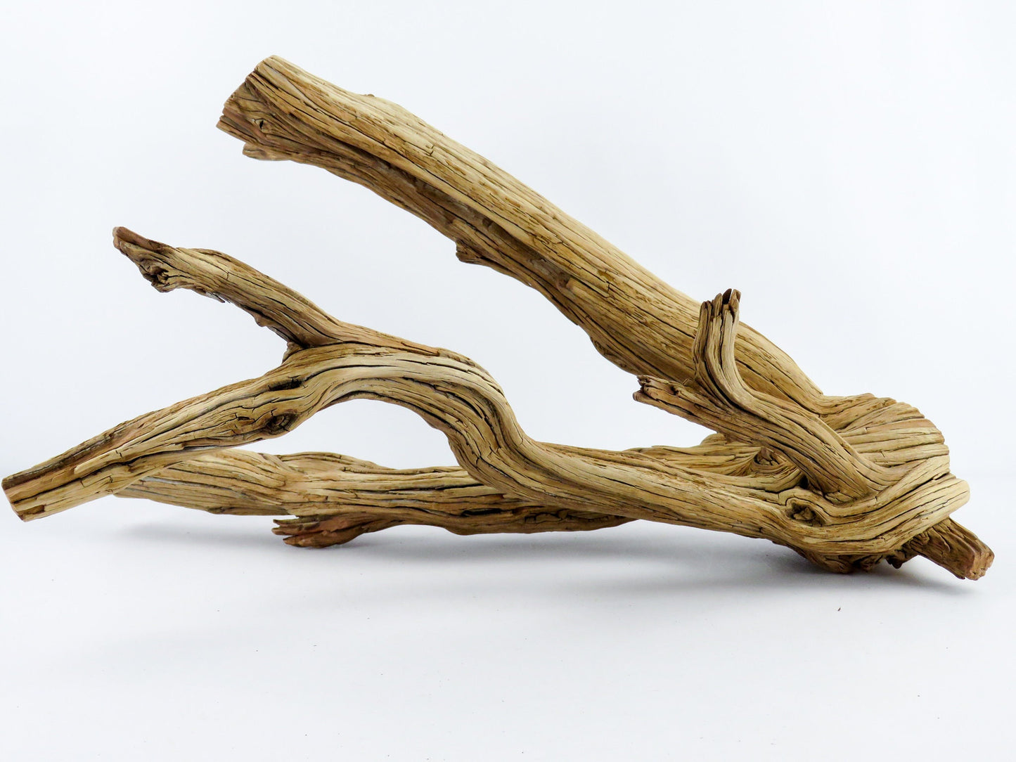 Large Aquarium Driftwood (22") Fish Tank Decor, Reptile Tank Decor, Terrarium Decor, Vivarium Decor, High-Quality Arizona Manzanita Branches