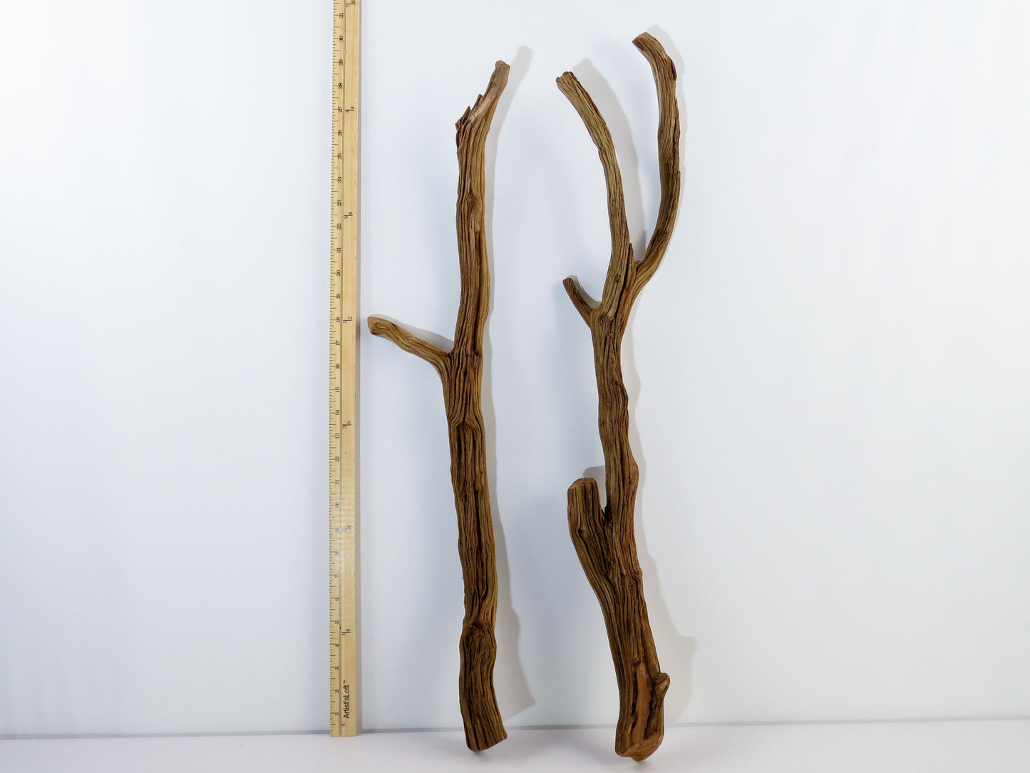 Bearded Dragon Driftwood, (2 pc set), Large Aquarium Driftwood, Reptile Habitat, Vivarium Decor, High Quality Arizona Manzanita Branches,