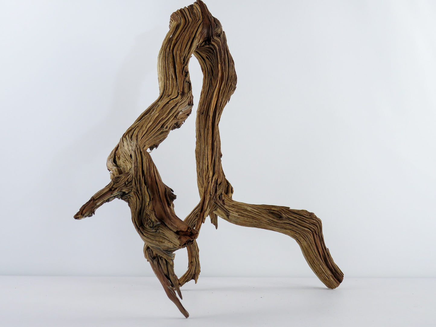 Large Weathered Driftwood (20") Fish Tank Decor, Reptile Tank Decor, Terrarium Decor, Vivarium Decor, High-Quality Arizona Manzanita Branch