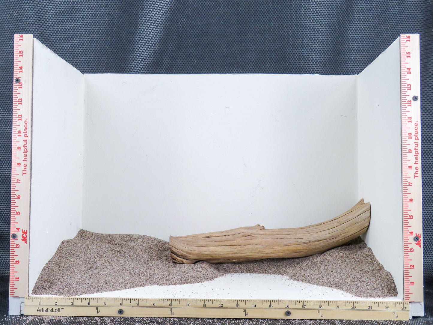 Smooth Manzanita Aquarium Driftwood log, (16"), Reptile Terrarium, Driftwood Decor, Vivarium Wood, High-Quality Arizona Manzanita Branches