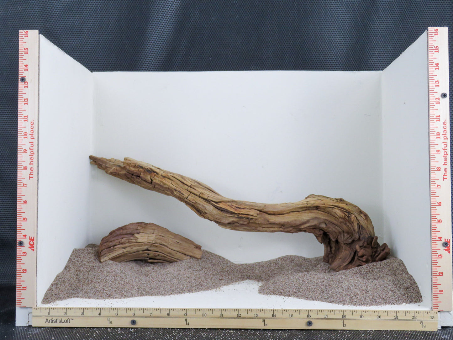 Manzanita Root Driftwood, (24" & 8"), Vivarium Decor, High-Quality Arizona Manzanita Driftwood, Driftwood Sculpture, Aquarium Driftwood