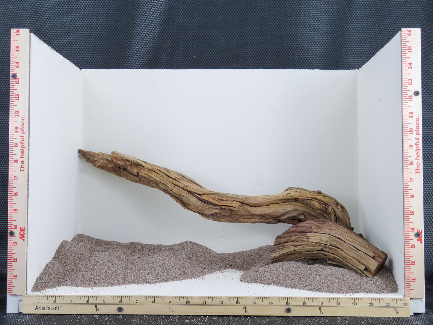 Manzanita Root Driftwood, (24" & 8"), Vivarium Decor, High-Quality Arizona Manzanita Driftwood, Driftwood Sculpture, Aquarium Driftwood