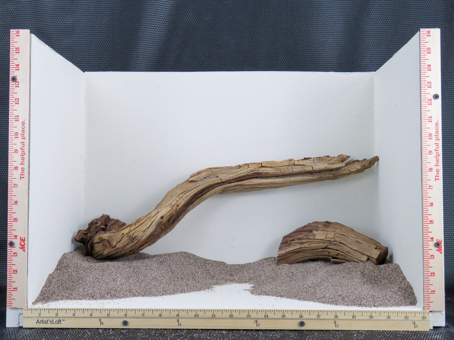 Manzanita Root Driftwood, (24" & 8"), Vivarium Decor, High-Quality Arizona Manzanita Driftwood, Driftwood Sculpture, Aquarium Driftwood