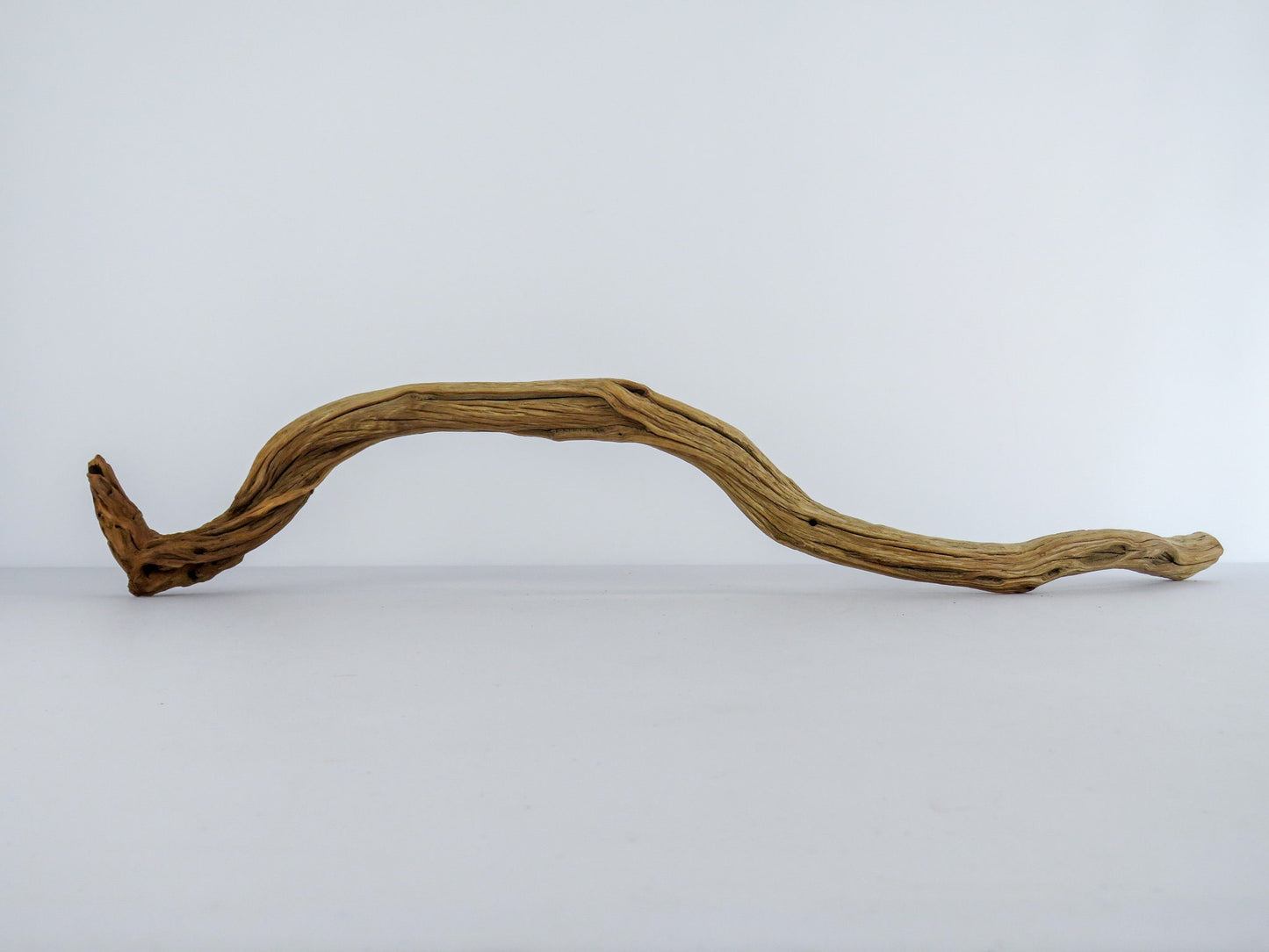 Beach House Gift, (25"), Minimalist Decor, Arched Manzanita Driftwood, Driftwood Art, Driftwood Sculpture,  Driftwood Decor,