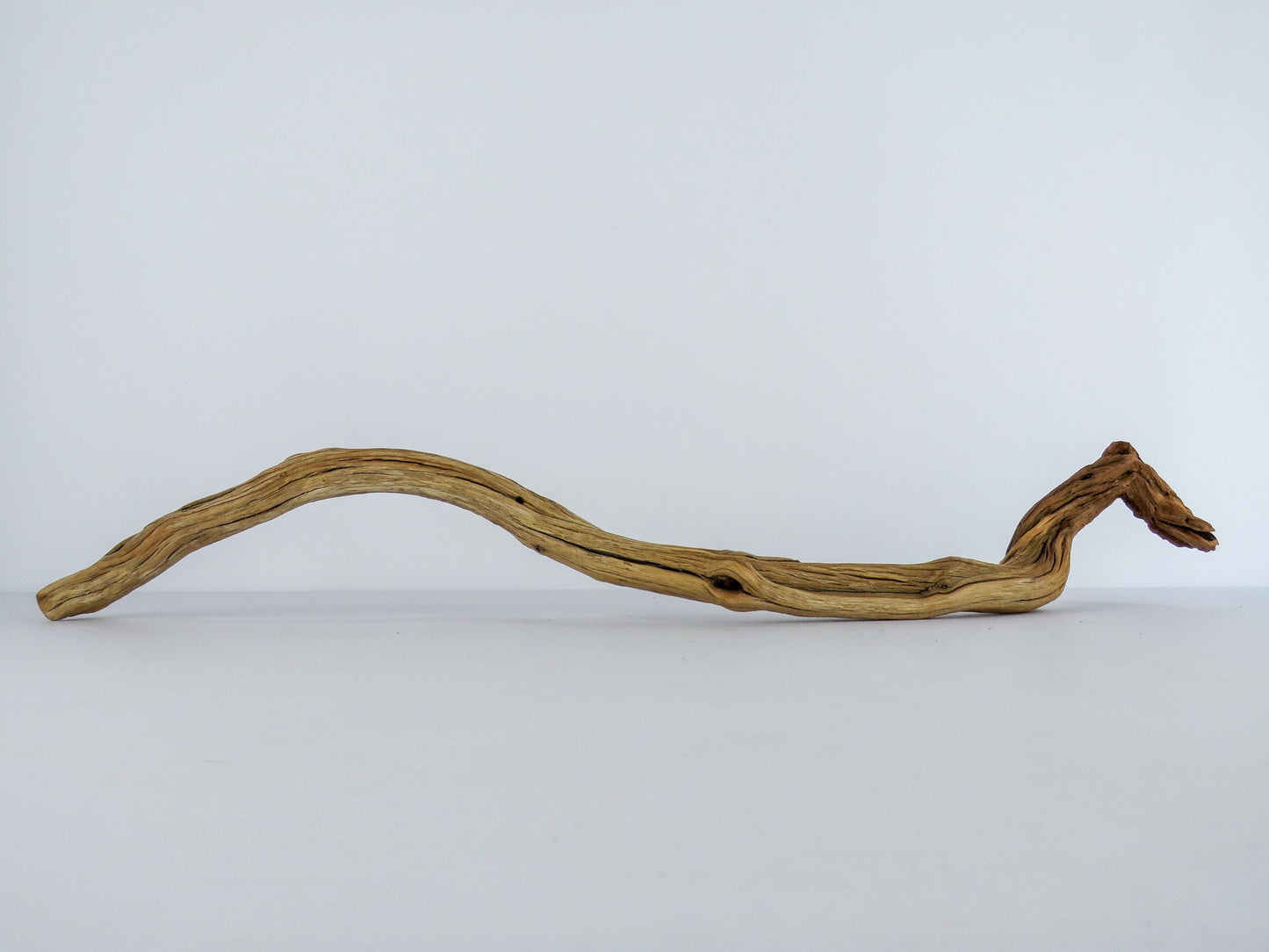 Beach House Gift, (25"), Minimalist Decor, Arched Manzanita Driftwood, Driftwood Art, Driftwood Sculpture,  Driftwood Decor,