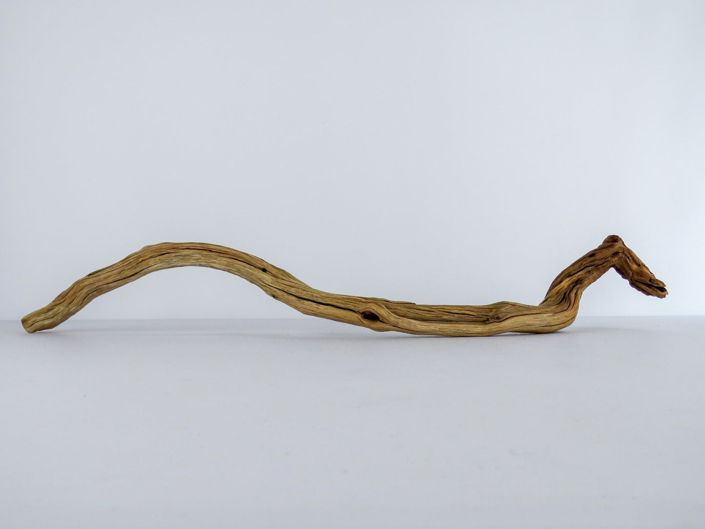 Beach House Gift, (25"), Minimalist Decor, Arched Manzanita Driftwood, Driftwood Art, Driftwood Sculpture,  Driftwood Decor,